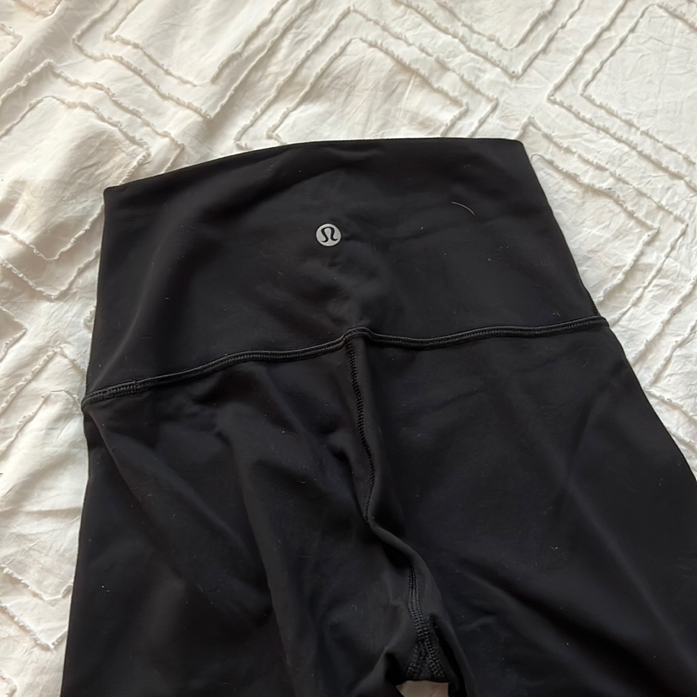 Lululemon Wonder Train Black Leggings